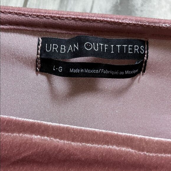 Urban Outfitters One-Shoulder Dusty Rose Tank Top | L - Picture 2 of 6